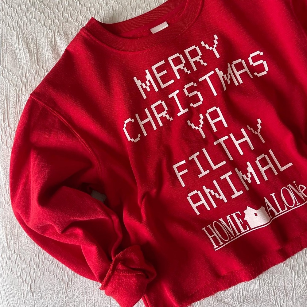 Christmas home alone crewneck